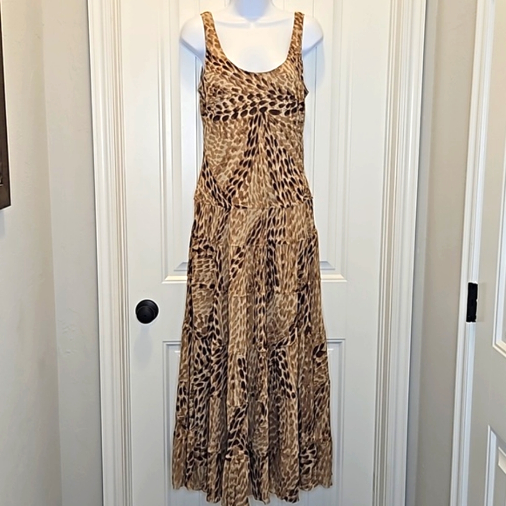 Jones Wear Dress Maxi Length Chiffon Style